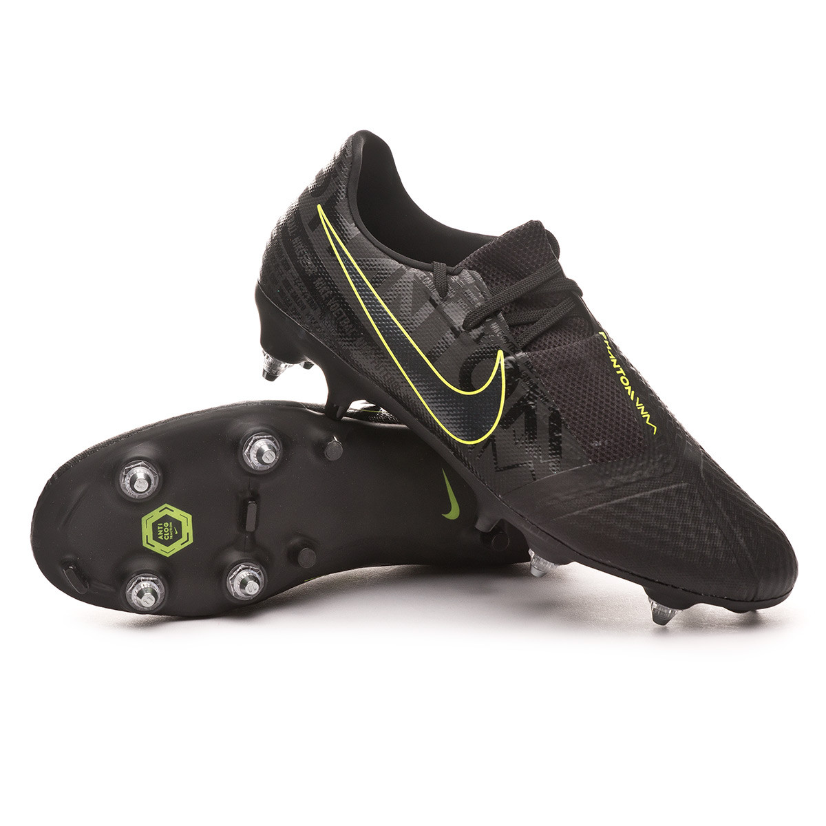 Zapatos de fútbol Nike Phantom Venom Academy ACC SG-Pro Black-Volt - Tienda  de fútbol Fútbol Emotion