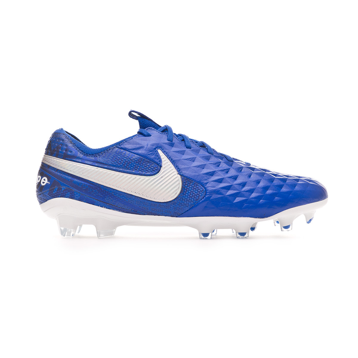 blue nike tiempo boots