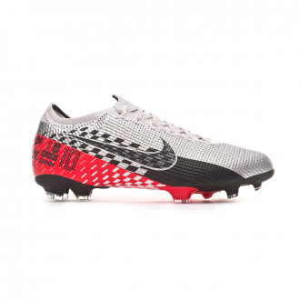 Bota Nike Mercurial Vapor XIII Elite FG Neymar Jr Niño Chrome-Black-Red orbit-Platinum tint
