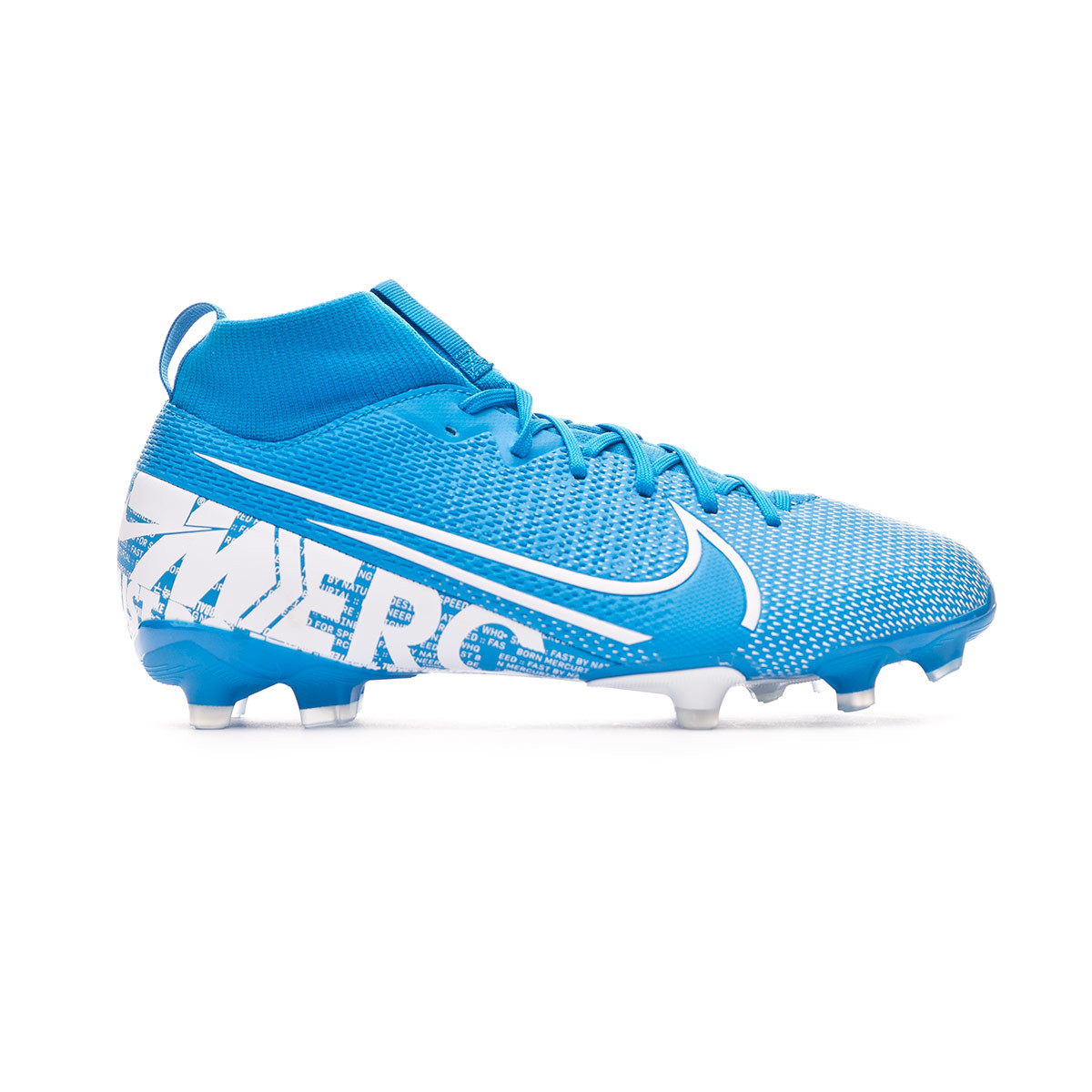 Zapatos de fútbol Nike Mercurial Superfly VII Academy FG/MG Niño Blue  hero-White-Obsidian - Tienda de fútbol Fútbol Emotion
