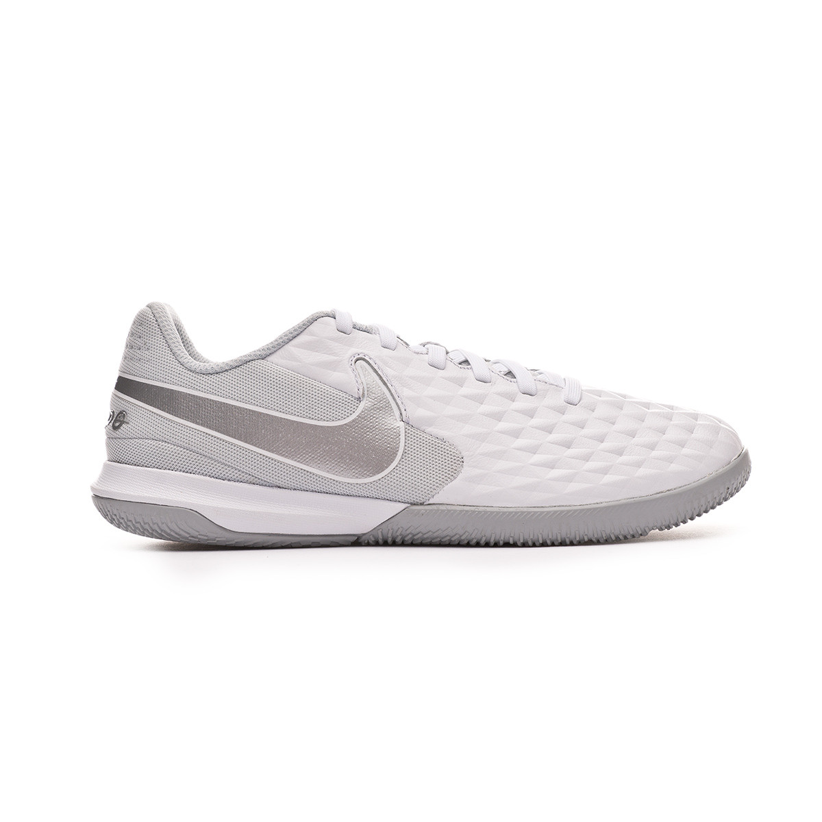 Futsal Boot Nike Tiempo Legend VIII Academy IC Niño White-Chrome-Pure  platinum - Football store Fútbol Emotion