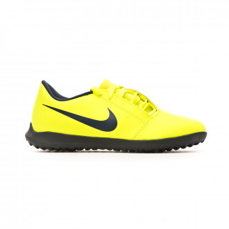Sapatilhas Nike Phantom Venom Club Turf Niño Volt-Obsidian