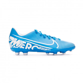 Chuteira Nike Mercurial Vapor XIII Club FG/MG Criança Blue hero-White-Obsidian