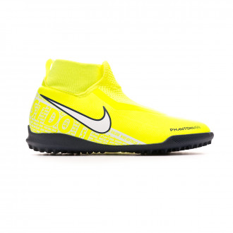 Sapatilhas Nike Phantom Vision Academy DF Turf Niño Volt-White