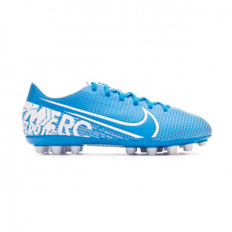 Chuteira Nike Mercurial Vapor XIII Academy AG-Pro Criança Blue hero-White-Obsidian