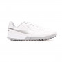 Tiempo Legend VIII Academy Turf Niño White-Chrome-Pure platinum