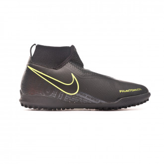 Sapatilhas Nike Phantom Vision Academy DF Turf Niño Black-Volt