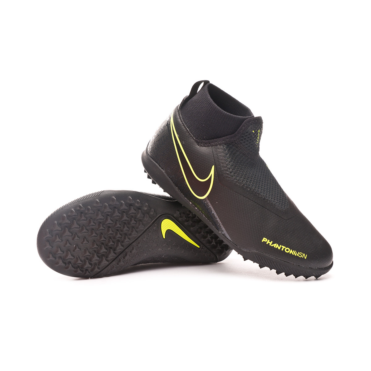 Bota de fútbol Nike Phantom Vision Academy DF Turf Niño Black-Volt - Tienda  de fútbol Fútbol Emotion