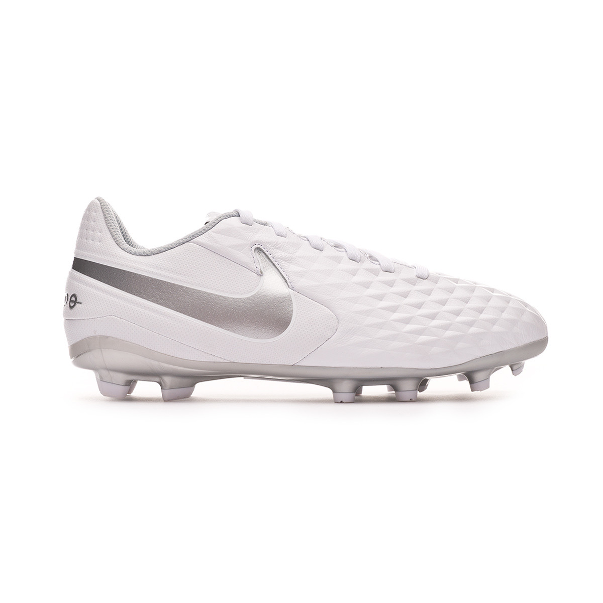 Bota de fútbol Nike Tiempo Legend VIII Academy FG/MG Niño White-Chrome-Pure  platinum - Tienda de fútbol Fútbol Emotion