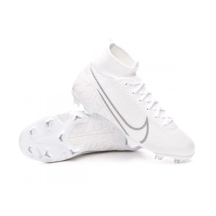 Kids Nike Kids Mercurial Superfly V Ronaldo DF FG White