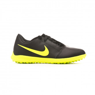 Sapatilhas Nike Phantom Venom Club Turf Niño Black-Volt