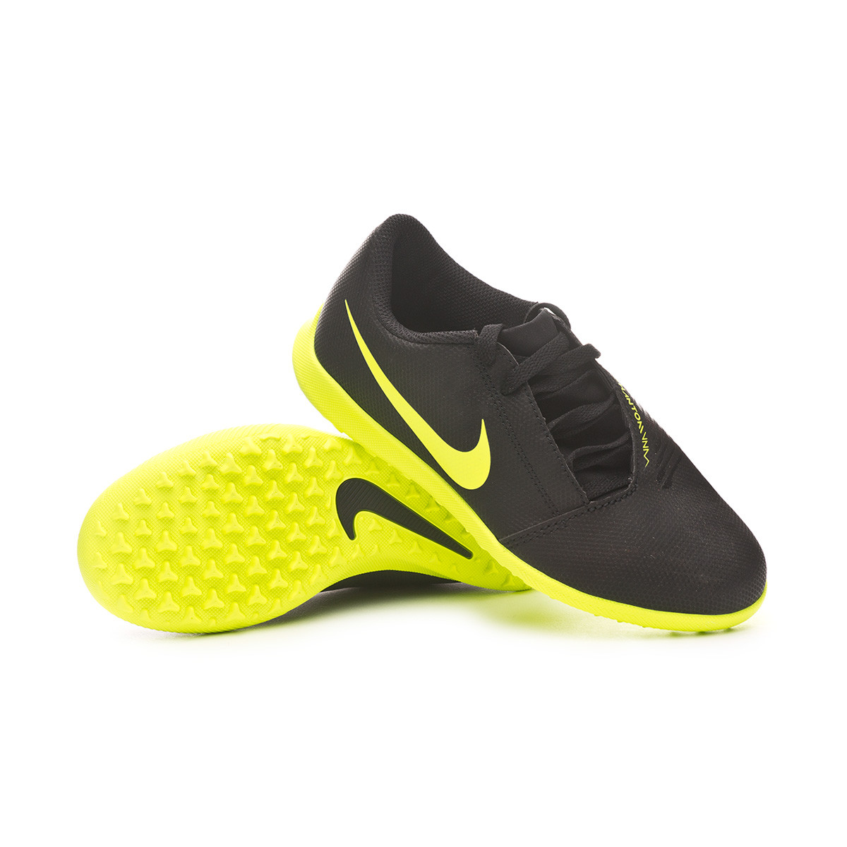 Football Boots Nike Phantom Venom Club Turf Nino Black Volt