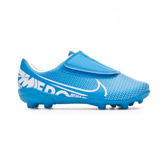 Chuteira Nike Mercurial Vapor XIII Club MG v. Criança Blue hero-White-Obsidian