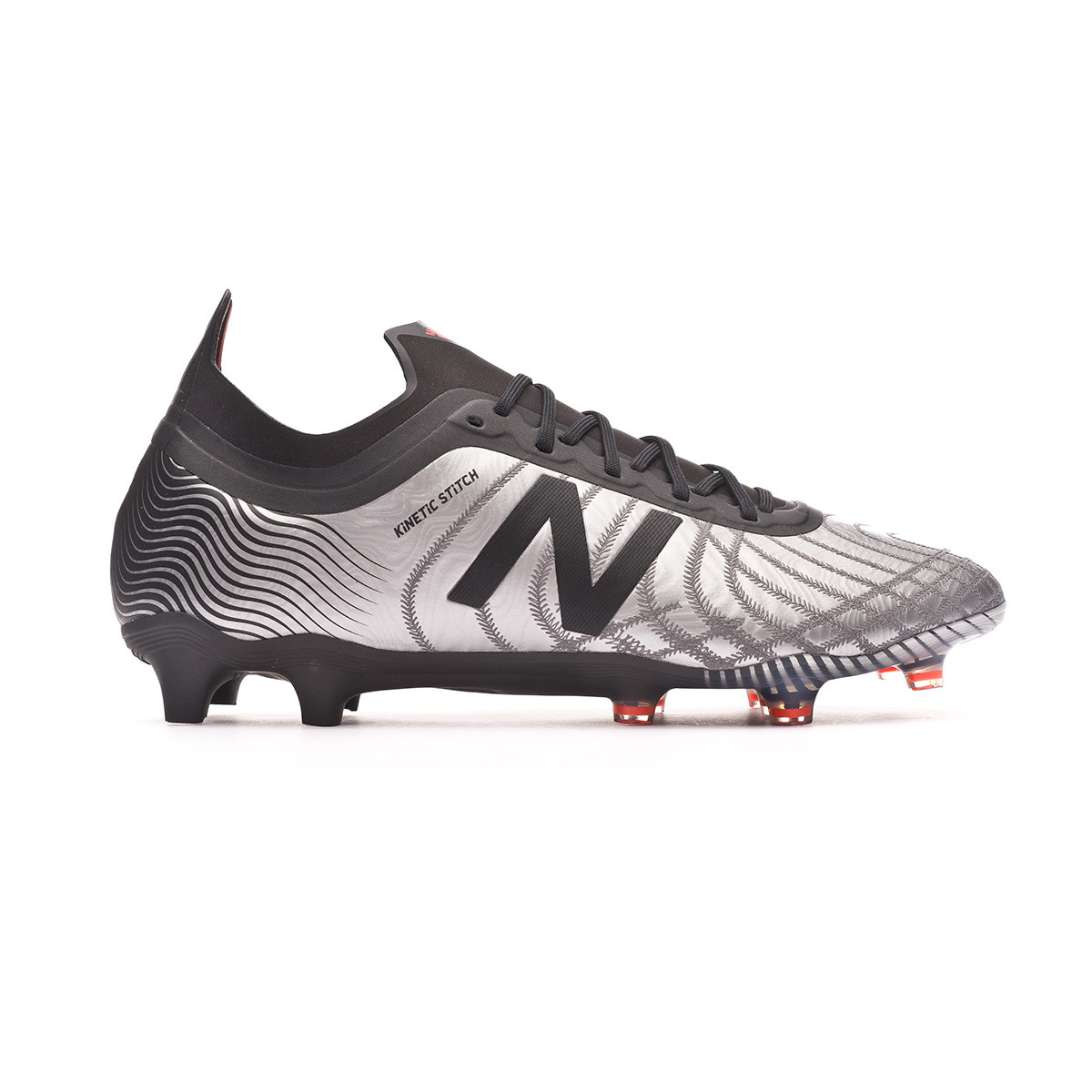 all black new balance football boots