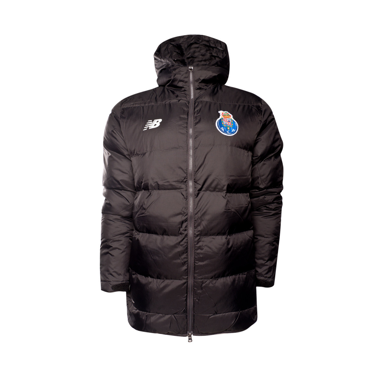 new balance long padded jacket