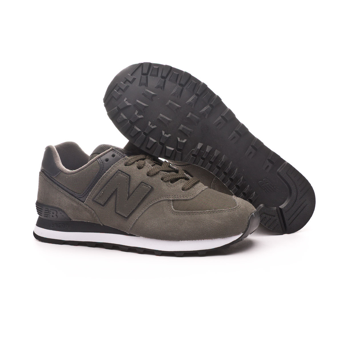 new balance green black