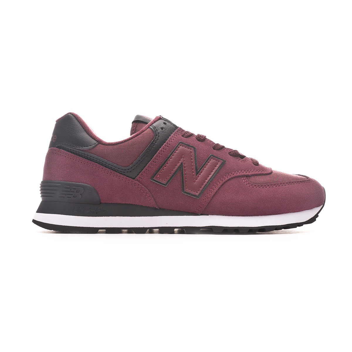 new balance 574 classic maroon
