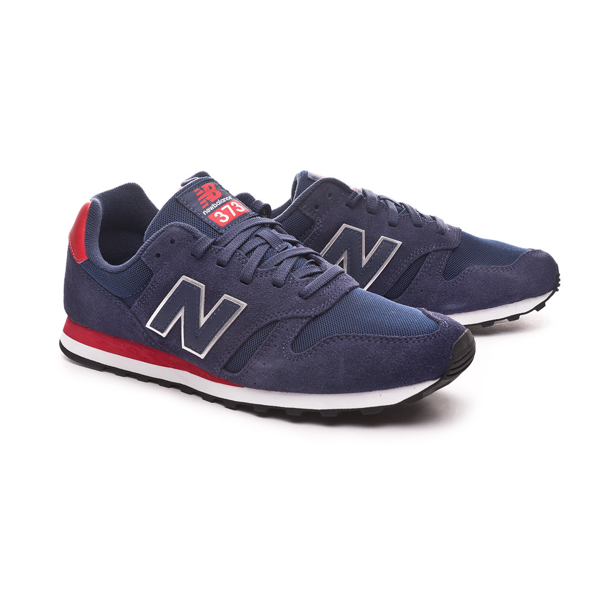 new balance 373 navy red