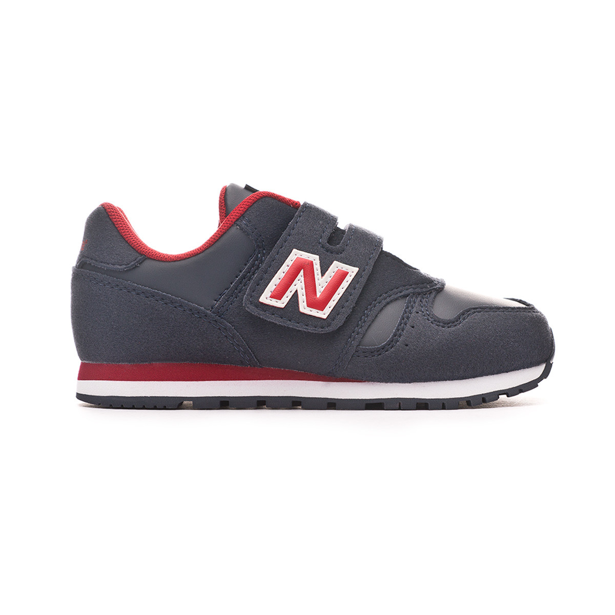 new balance 373 navy red grey