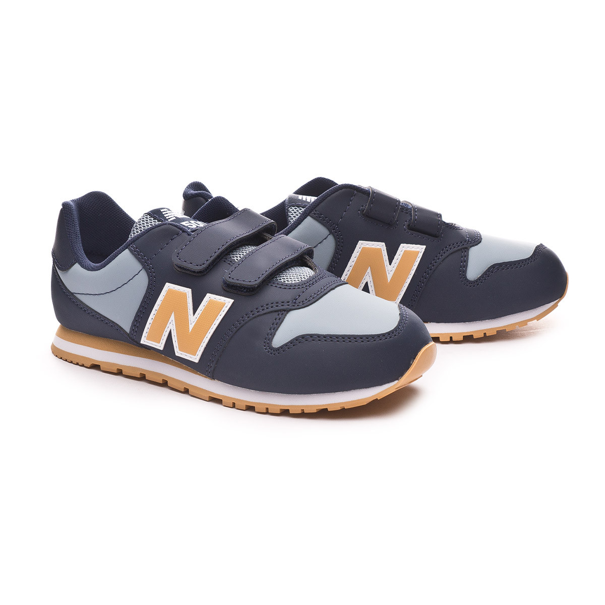 new balance 500 leather trainers