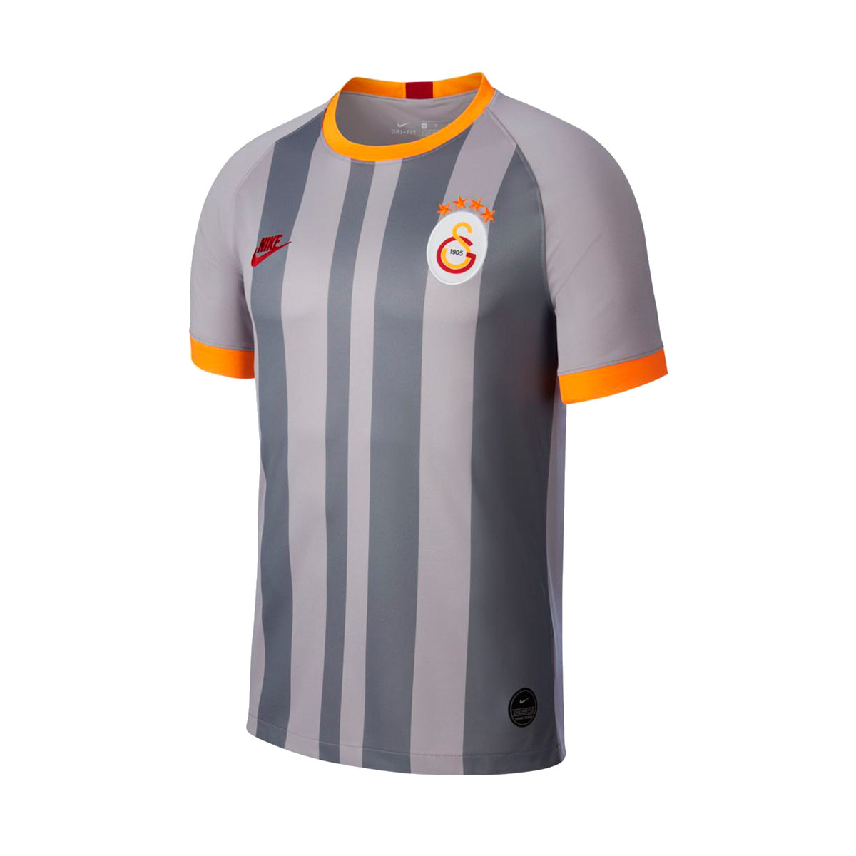 Camiseta Nike Galatasaray SK Breathe Stadium Tercera Equipación 2019-2020  Niño Atmosphere grey-Pepper red - Fútbol Emotion