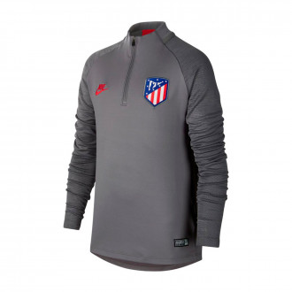 Sweatshirt Nike Atletico de Madrid Dry Strike Dril 2019-2020 Niño Gunsmoke-Thunder grey-Sport red