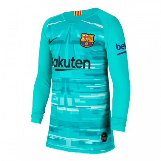 Camiseta Nike FC Barcelona Breathe Stadium Portero 2019-2020 Niño Hyper  jade-Black - Tienda de fútbol Fútbol Emotion