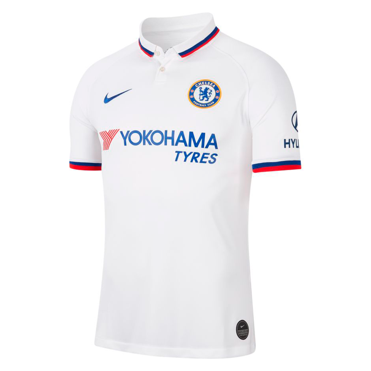 Camiseta Nike Chelsea FC Breathe Stadium Segunda Equipación 2019-2020  White-Rush blue - Tienda de fútbol Fútbol Emotion