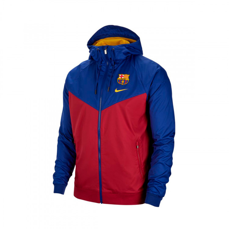 fc barcelona windrunner men's jacket