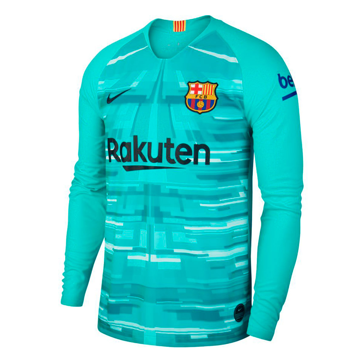 Camiseta Nike FC Barcelona Breathe Stadium Portero 2019-2020 Hyper  jade-Black - Tienda de fútbol Fútbol Emotion