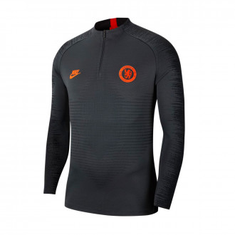 Camisola Nike Chelsea FC Vaporknit Strike Dril 2019-2020 Anthracite-Rush orange