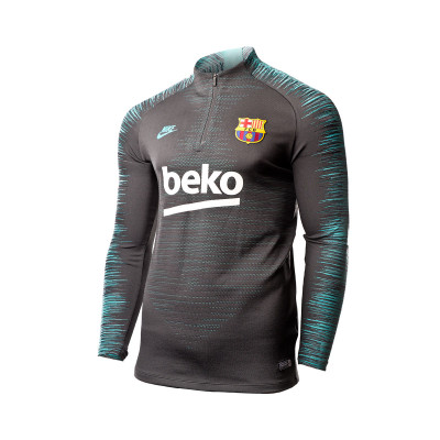 Sweatshirt Nike FC Barcelona Vaporknit Strike Dril 2019-2020 Dark smoke  grey-Cabana - Football store Fútbol Emotion