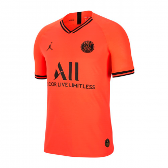 Camisola Nike Paris Saint-Germain Vapor Match Equipamento Suplente 2019-2020 Infrared-Black