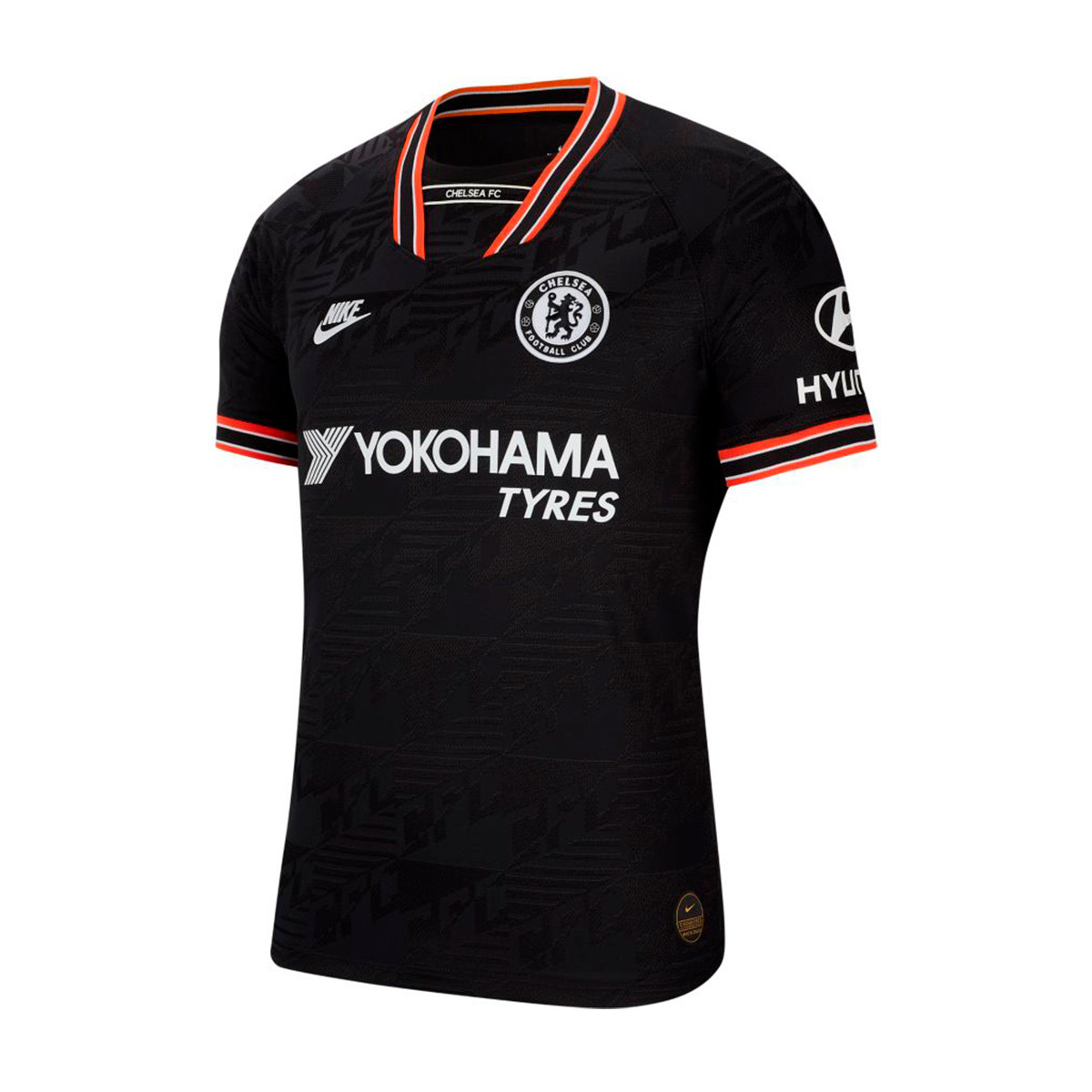 Camiseta Nike Chelsea FC Vapor Match Tercera Equipación 2019-2020  Black-White - Tienda de fútbol Fútbol Emotion