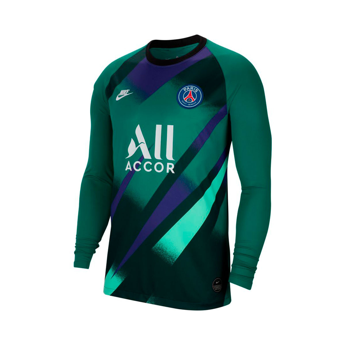 Camiseta Nike Paris Saint-Germain Breathe Stadium Tercera Equipación  Portero 2019-2020 Green noise-White - Tienda de fútbol Fútbol Emotion