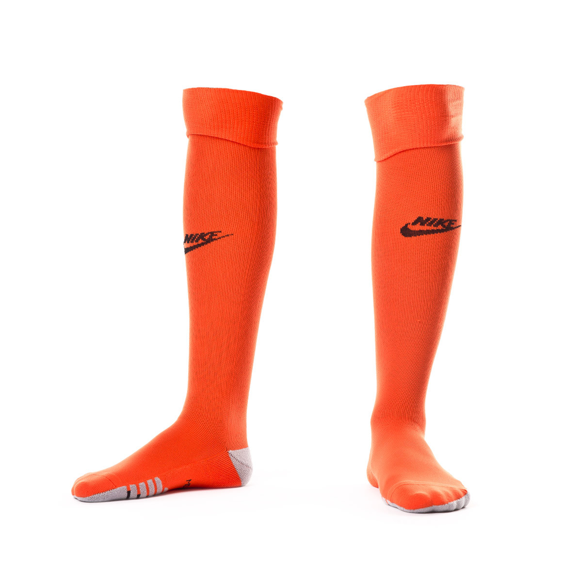 orange nike football socks
