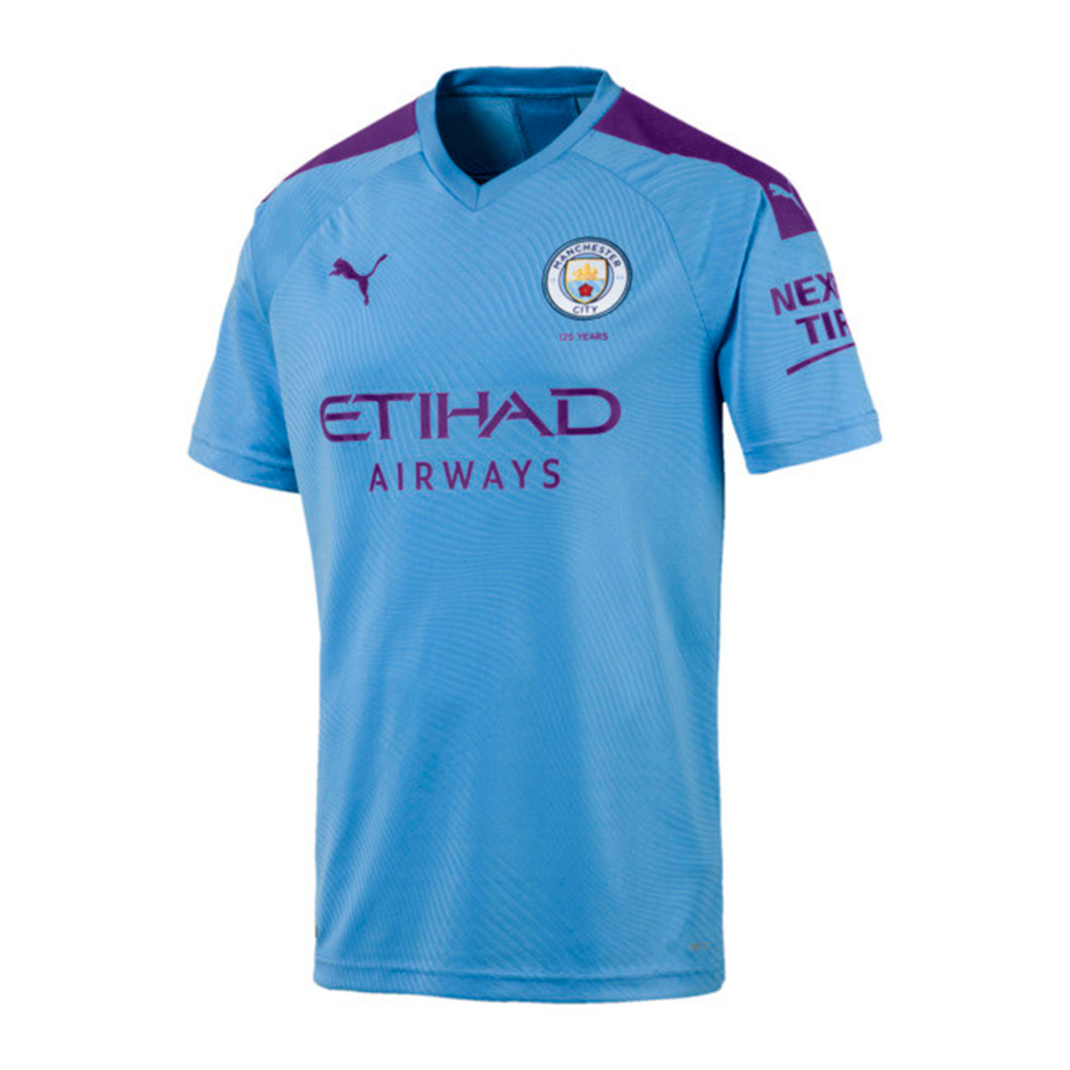 Camiseta Puma Manchester City FC Primera Equipación 2019-2020 Team light  blue-Tillandsia Purple - Tienda de fútbol Fútbol Emotion