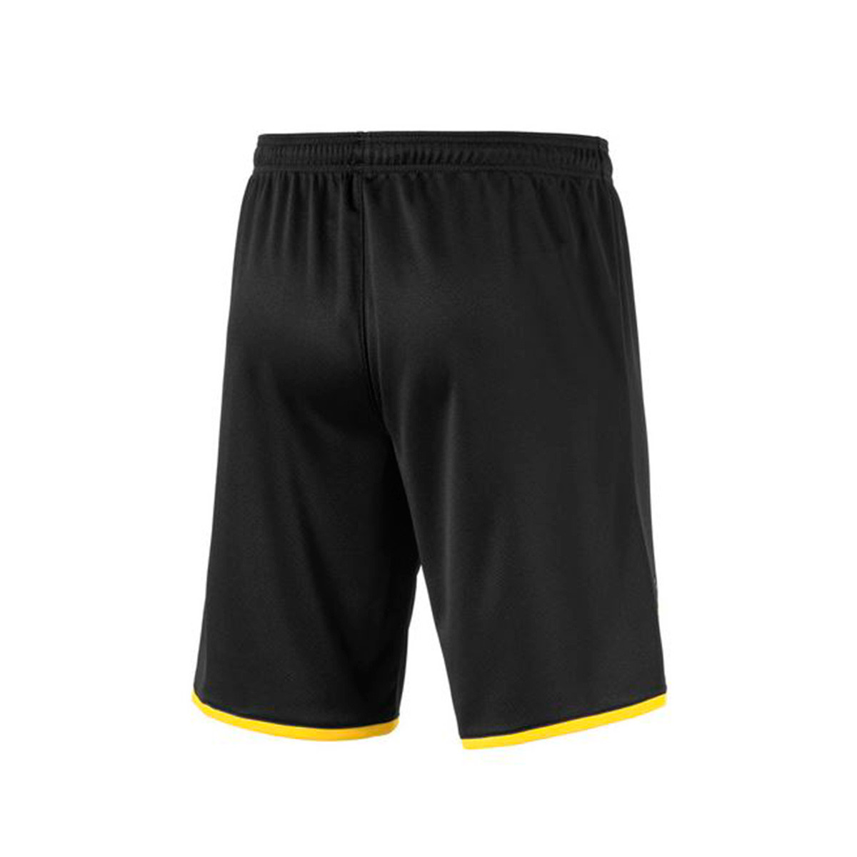 black puma shorts