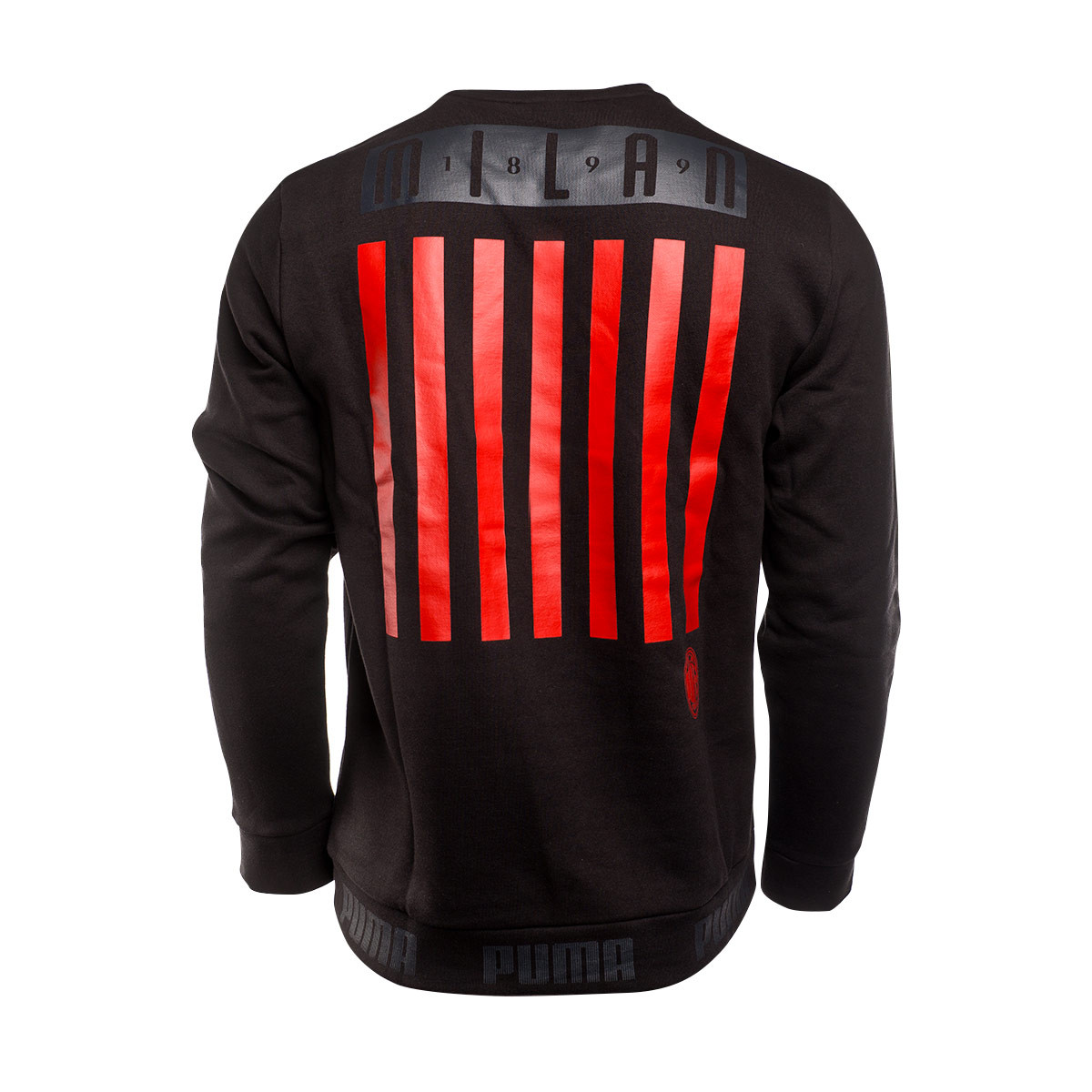 Felpa Puma AC Milan FtblCulture 2019-2020 Puma black-Tango red - Negozio di  calcio Fútbol Emotion