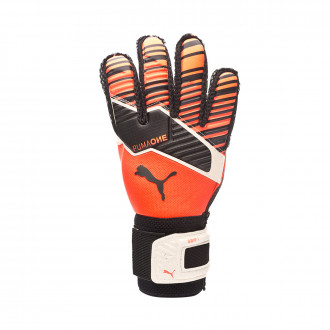 Luvas Puma One Grip 1 RC Niño Nrgy Red-Puma black-Puma white
