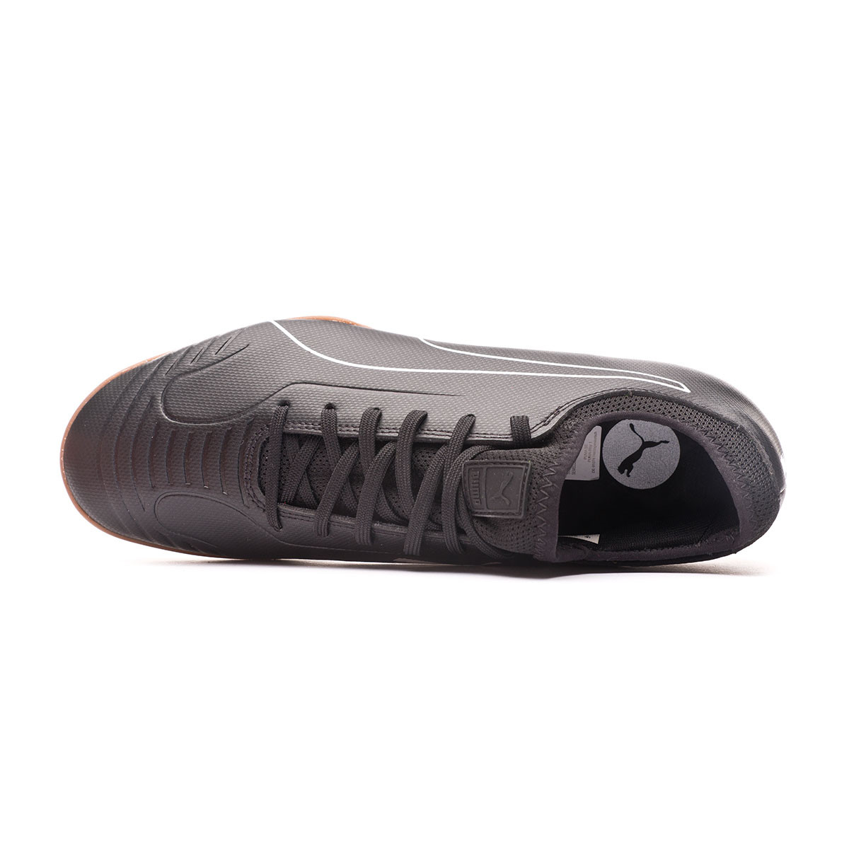 puma black flat shoes