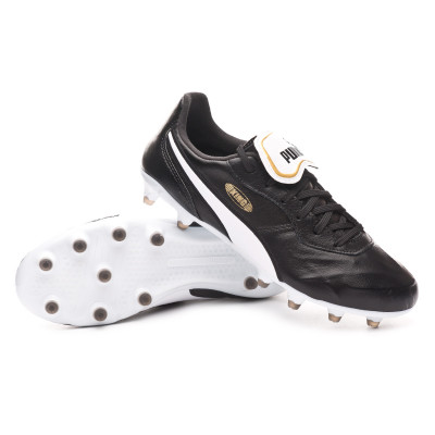 black puma king football boots