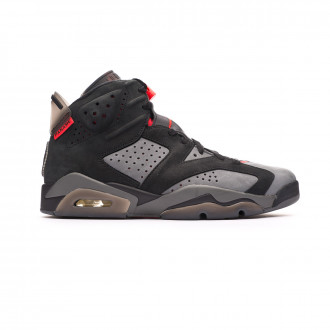 Sapatilha Nike Paris Saint-Germain Jordan VI Retro Iron grey-Black-Infrared