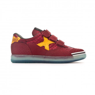 Sapatilha de Futsal Errea G3 Glow v. Criança Grená