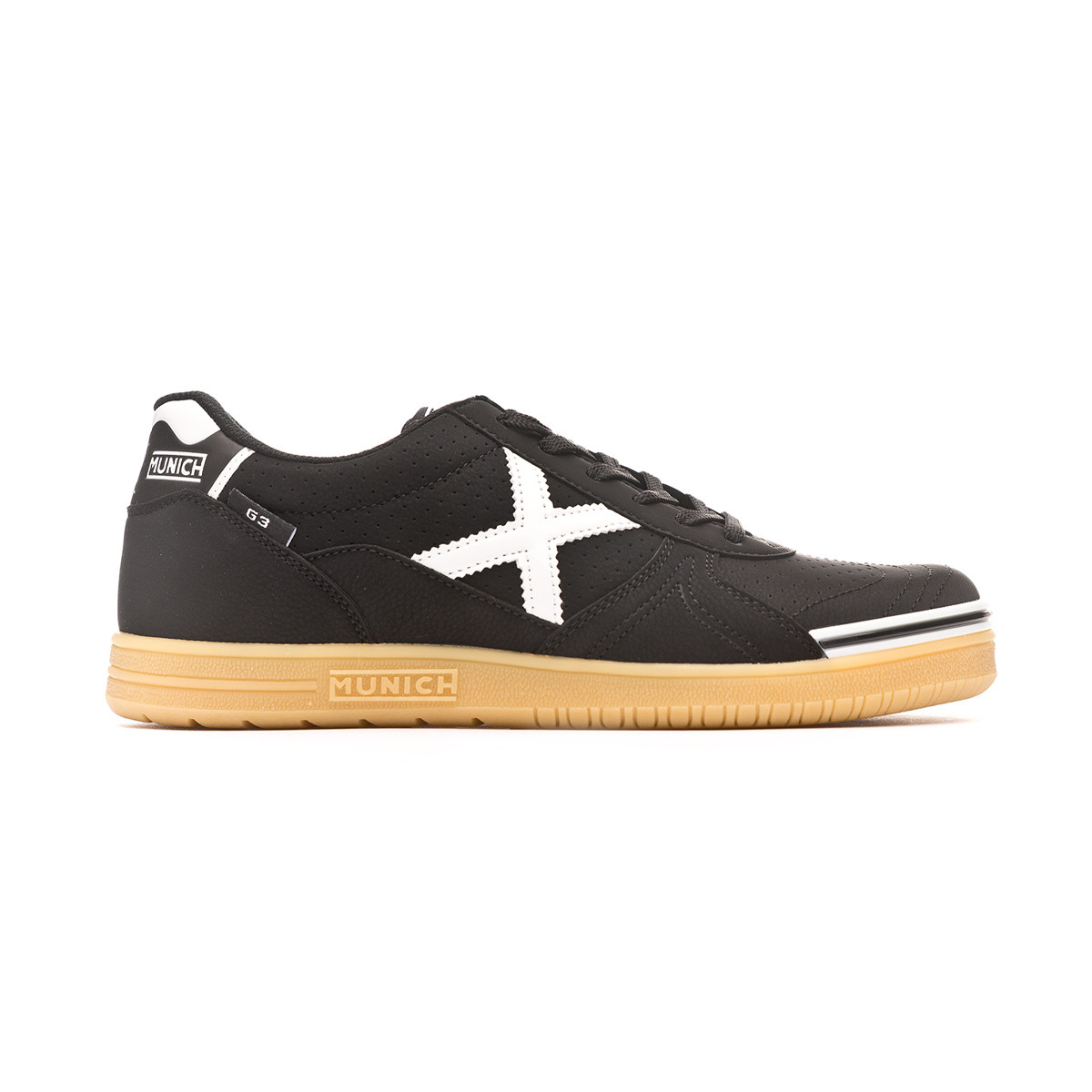 Zapatilla de Fútbol sala Munich G3 Profit Negro - Fútbol Emotion