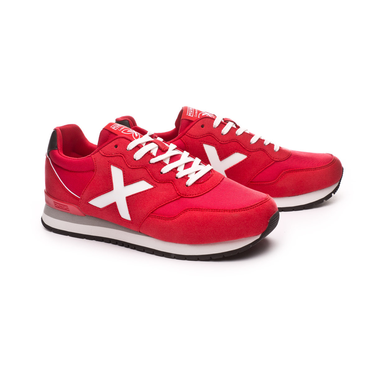 zapatillas munich rojas hombre