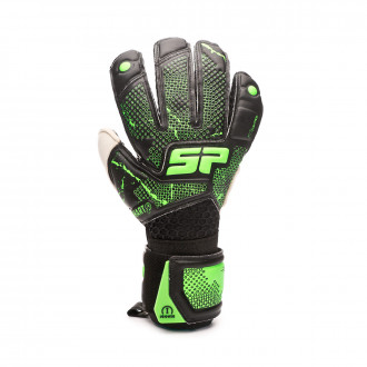 Luvas SP Fútbol Earhart 2 Iconic Preto-Verde fluor