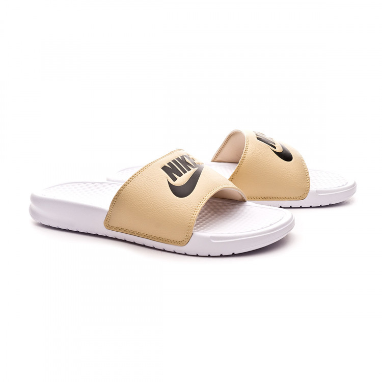 nike benassi jdi black gold