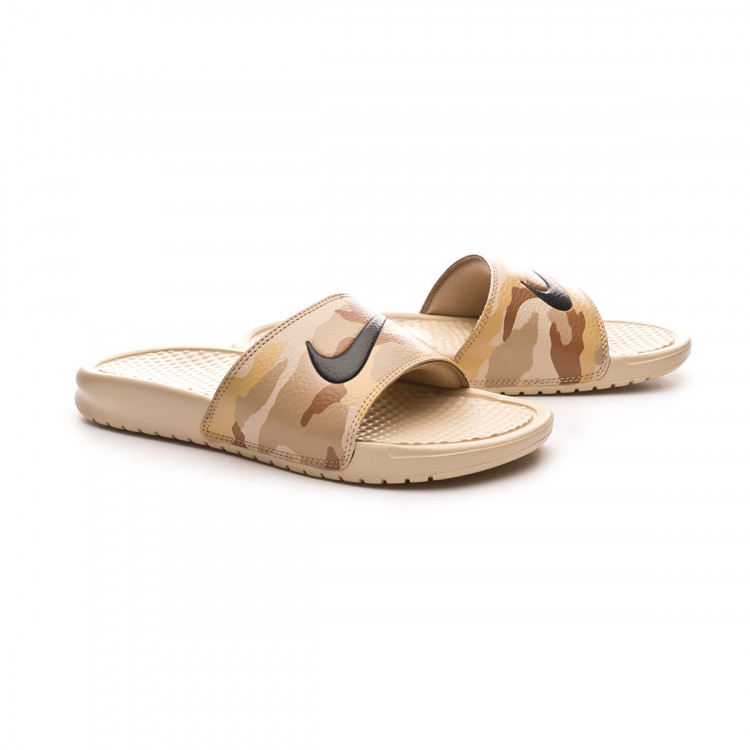 nike brown flip flops