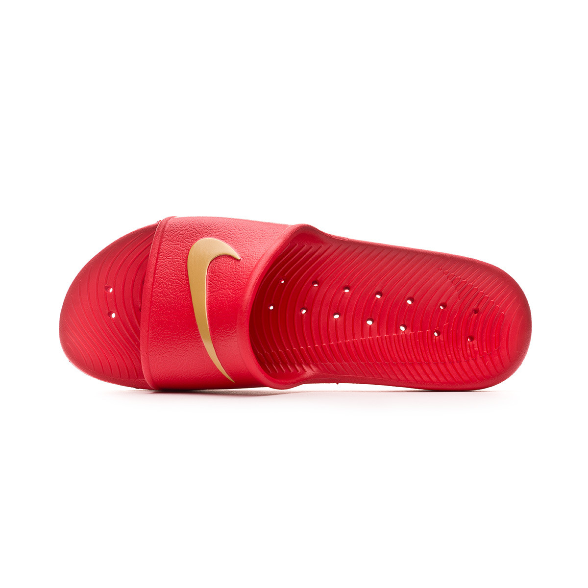 nike slides red and gold